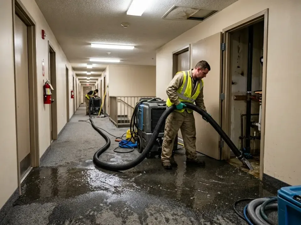 multi-unit-apartment-hallway-f-005 — frequently asked questions, Emergency Burst Pipe Water Extraction & Removal in Palacios…